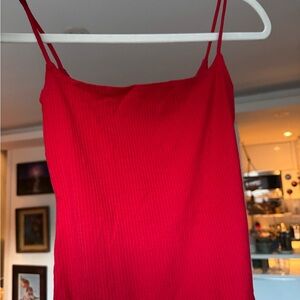 Reformation Vibrant Red Camisole